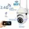 Camera and Color Night Vision Wireless 1080p HD Indoor/Outdoor Camera Bidirectional Audio Wireless Safety Camera Pan/Tilt/Zoom Wi Fi Smart Home Safety Camera and Pet Movement Tracking Color Night Vision Bidirectional Audio