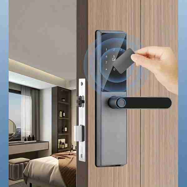 0483ef7e6c039b14037e8713563c4ad4 WAFU TT Lock Fingerprint Smart Door Lock Biometric Digital Electric Hotel Door Lock For Home Hotel Office