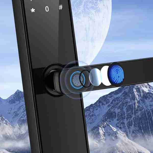 Smart Fingerprint Door Lock Keyless Entry Door Lock For Home Hotel Office Airbnb Wireless Digital Electric Door Lock