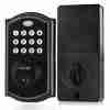 Noqiz Keyless Entry Door Lock, Smart Lock With Touchscreen Keypad, Secure Deadbolt Lock With 50 User Codes, Easy Installation, Auto Lock, Bedroom Door, Home, Apartment, M15 ORB