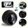 1pc wireless mini surveillance camera, intelligent 2.4Ghz Wifi security indoor and outdoor camera, supporting two-way audio, infrared night vision, motion detection and automatic tracking, baby and pet monitors