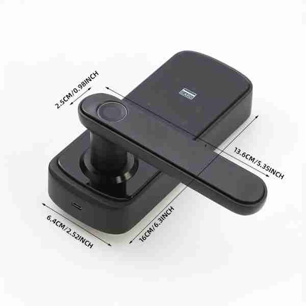 Keyless Entry Door Lock, Keypad Door Lock, Keyless Door Lock, Fingerprint Door Lock, Biometric Door Lock, Keypad Entry Door Lock, Passcode Code Door Lock, Digital Smart Door Lock (Smart Lock-Battery not included)