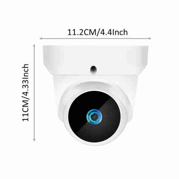 3MP HD WiFi IP Camera V380 Pro App Smart Home Security Night Vision Indoor Ceiling Mount Wireless CCTV Dome Camera