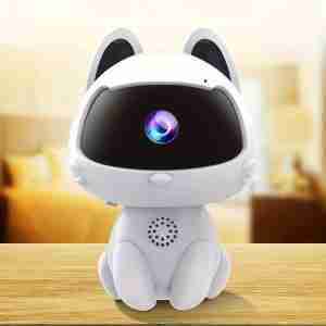 K9 V380 HD Definition Intelligent Home Monitoring Camera 1080P 2.4GHz Wireless WiFi Wireless Security WIFI Camera, AI Intelligent Tracking Motion Detection, Pet Monitor, Two-way Audio, Motion Detection Pet Camera