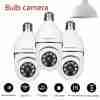 Light Bulb Security Cameras Indoor Wireless WiFi Camera 2.4GHz, 360 Degree, E27 Light Socket Screw In Security Cameras For Home Security Safe Cam Lightbulb Cameras Night Vision, 355° Pan/Tilt For Home Security Safe Light Bulb Cameras Indoor/outdoor, HD 10