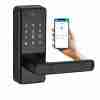 Touch Screen Half Panel Lock TTLOCK-TH04T 5-in-1 Keyless Entry Door Locks, Smart Door Lock Fingerprint Door Lock Keypad Door Lock