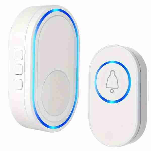 3e81b1f741b3f4427e163eafd9ed610c Wireless Doorbell 39 Music LED Flash Security Alarm Smart Home Intelligent US Plug Door Bell Chime Kit