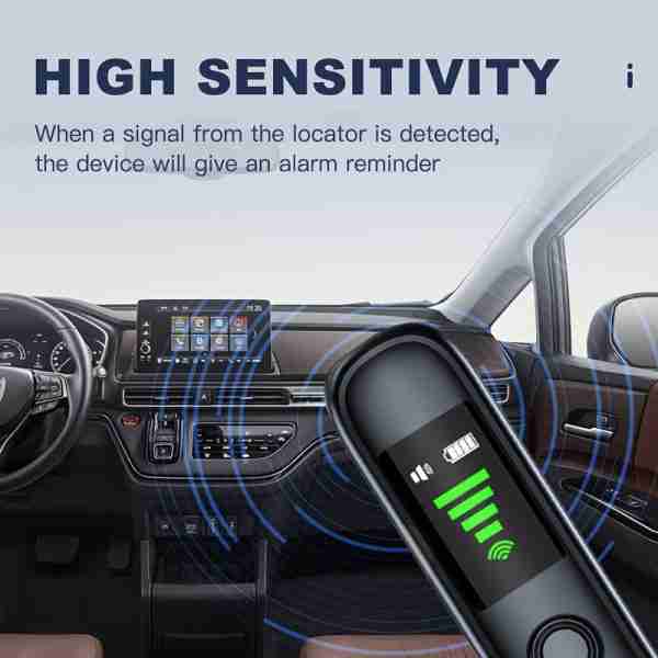 4f6c5b184fa82a65a044c502a607429c T66 Camera Detector Bug Detector Detects Cameras, GPS Trackers, Bugs With Infrared Scanning Signal Detection, And Privacy Protector Detective Equipment With Infrared Sensing Function Only, Without Wireless Signal Transmission.