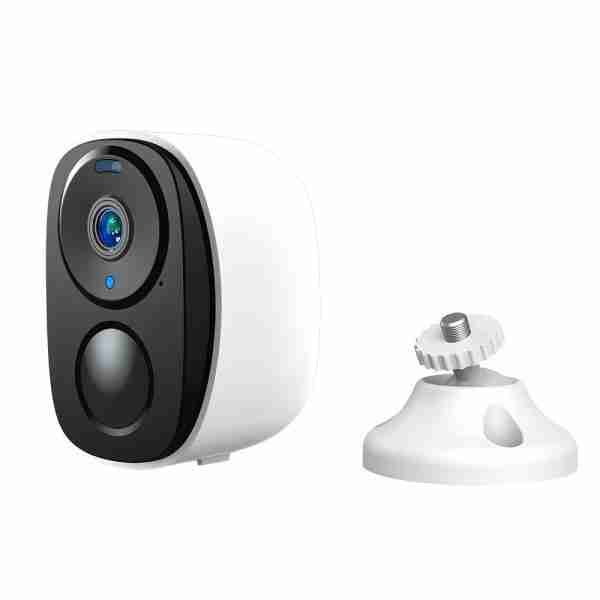 Security Cameras Outdoor Wireless, Battery Powered Wire-Free Spotlight Camera, 2K QHD Video, 2-Way Audio, AI Motion Detection, Color Night Vision, Cloud/SD (up To 256G), Compatible With Alexa
