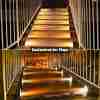2 Packs Solar Stair Lights, High Brightness, RGB Steps Outdoor, Suitable For Garden Backyard Stairs, Stairs, Front Steps, Porches And Decks, Warm White