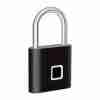 Smart Fingerprint Padlock USB Rechargeable Door Lock Biometric Thumbprint Door Padlocks Zinc Alloy Smart Life Unlock