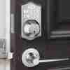 Smart Keyless Entry Door Lock With Electronic Keypad Deadbolt & Lever - Easy Installation & Auto Lock Feature For Front Door Security (Battery Not Included)