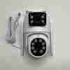Multifunctional security camera wireless outdoor waterproof WiFi security monitoring 2K high-definition dual lens automatic rotation pan tilt night vision motion detection bidirectional call security camera