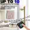 Fingerprint Padlock, Smart Padlock, Locker Lock, Biometric Metal Keyless Fingerprint Lock, Waterproof, For Gym Locker, School Locker, Luggage, Backpack, Suitcase, Black