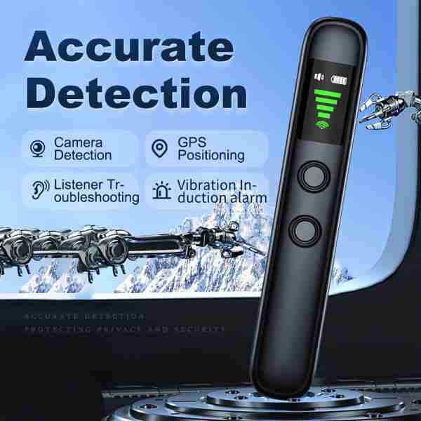 9e03cb4bc648c4195f0700eac17676ed T66 Camera Detector Bug Detector Detects Cameras, GPS Trackers, Bugs With Infrared Scanning Signal Detection, And Privacy Protector Detective Equipment With Infrared Sensing Function Only, Without Wireless Signal Transmission.