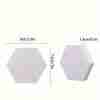6pcs Music Sync Hexagon Lights - Smart APP And Remote RGB Wall Light Hexagonal Modular Light Honeycomb Shape Panels LED Lights For Bedroom And Study Decor