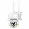 Outdoor Wifi Security Waterproof PTZ Auto Tracking Audio CCTV Surveillance 360 IP Camera, Day & Night Full Color, AI Humanoid Motion Detection, Two-way Voice Intercom, 360 Degree Panoramic Surveillance, 2.4GHz Security Camera Smart Home Security Camera