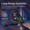 T66 Camera Detector Bug Detector Detects Cameras, GPS Trackers, Bugs With Infrared Scanning Signal Detection, And Privacy Protector Detective Equipment With Infrared Sensing Function Only, Without Wireless Signal Transmission.