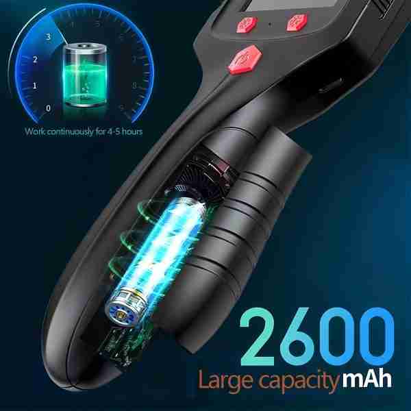 Industrial Endoscopic Camera Light, 1080P HD endoscopic camera, 5.5mm thin Snake camera 2.4 "screen, flexible semi-rigid cable sewers, drains, pipes, Industrial equipment inspection/repair/analysis