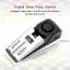 120dB Intruder Alert: Door Stop Alarm - The Ultimate Security Wedge For Home, Traveling & Hotel