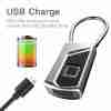 Fingerprint Lock, Smart Lock, Outdoor Box Lock, Luggage Lock, Fingerprint Padlock, Portable Fingerprint Lock, Gym Locker, Waterproof Rabbit Electronic Smart Lock Head