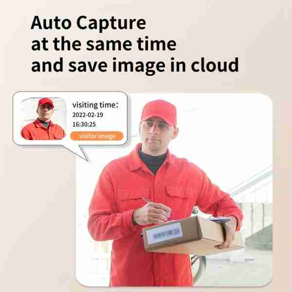 Smart Doorbell, 480P doorbell, wifi doorbell camera