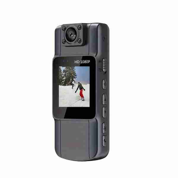 New 1080P HD Portable Law Enforcement Recorder With Screen, Multifunctional Mini Back Clip Chest Camera With Night Vision, Rotatable Lens, Suitable For Electric Vehicles/motorcycles, Property Security, Delivery Personnel, Office, Tourism, Entertainment An