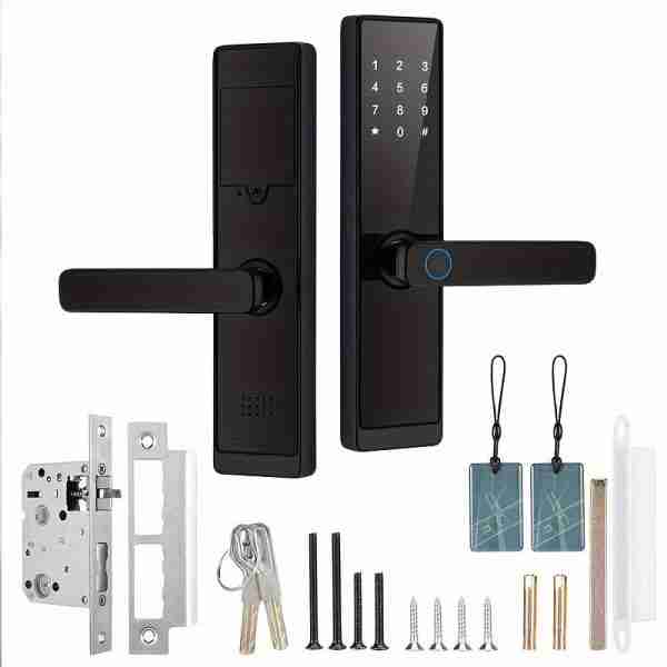 Smart Fingerprint Door Lock Keyless Entry Door Lock For Home Hotel Office Airbnb Wireless Digital Electric Door Lock
