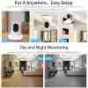 5G Camera Wifi P2P Two Way Audio Home Security 2MP Camera Wireless PTZ Indoor CCTV IP 1080P WiFi Mini Camera