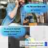 BULIST Smart Deadbolt Door Lock, Pin Code Unlock - One-time Codd Unlock - Mechanical Key Unlock, Keyless Entry Door Lock With Backlit Keypad And Auto-Lock Enable Or Disable, Voice Prompt, Easy To Install And Programming, Long Battery Life (only In North A