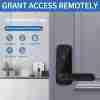Keyless Entry Door Lock, Keypad Door Lock, Keyless Door Lock, Fingerprint Door Lock, Biometric Door Lock, Keypad Entry Door Lock, Passcode Code Door Lock, Digital Smart Door Lock (Smart Lock-Battery not included)
